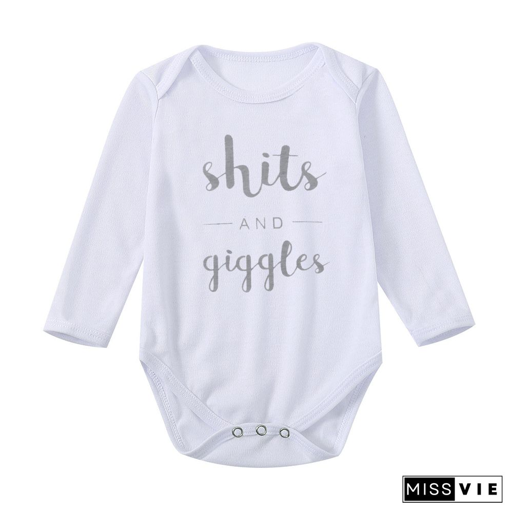 Baby/Toddler/ Kids Girl Boy Girl Casual Long Sleeve Bodysuit