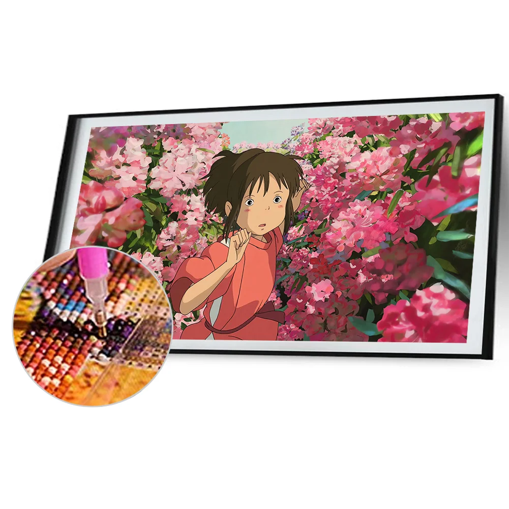 Diamond Painting - Full Round Drill - Spirited Away(Canvas|70*40cm)