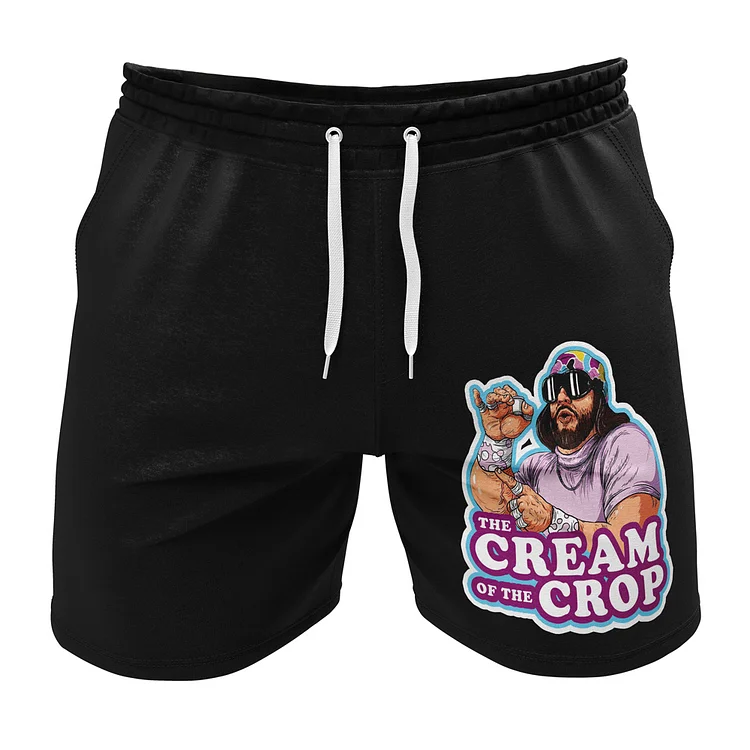 The Cream of the Crop Randy Savage Pop Culture Gym Shorts