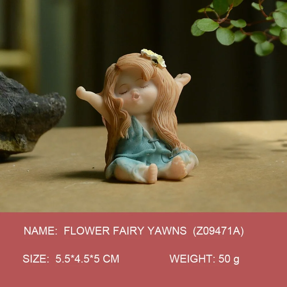 Everyday Collection cute baby Figurine  Fairy Garden Decoration  Angel miniature home Ornament girl Festival gifts