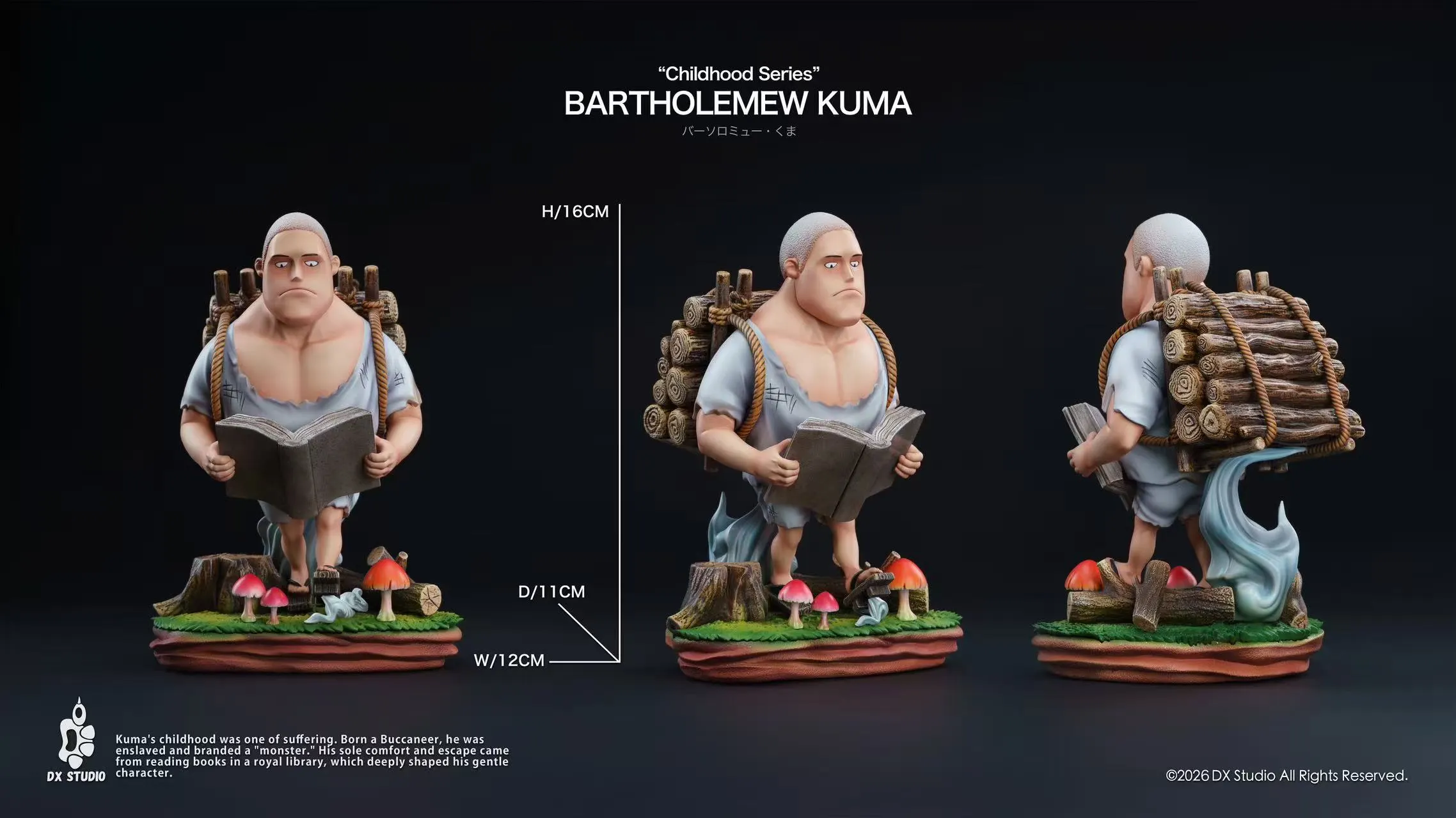 Dx Studio - Gecko Moria X Bartholomew Kuma X Boa Hancock One Piece