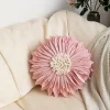 Large 3D Blooming Flower Home Living Creative Cushion Pillow Cover