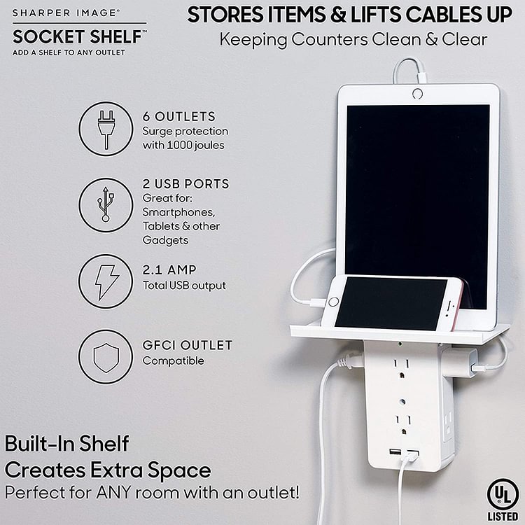 SOCKET SHELF