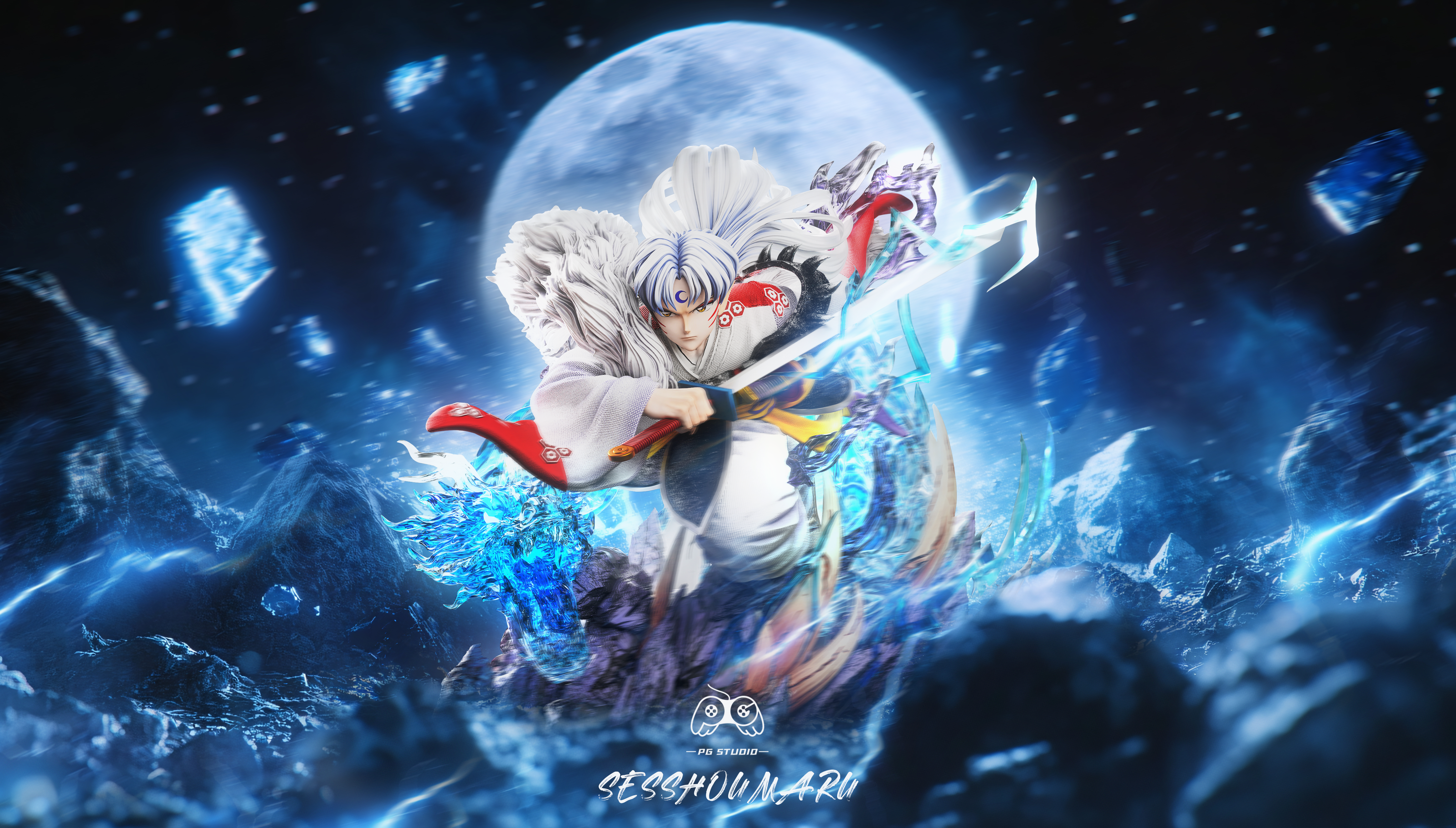PG Studio - いぬやしゃ Sesshomaru 1/6 Statue(GK)-