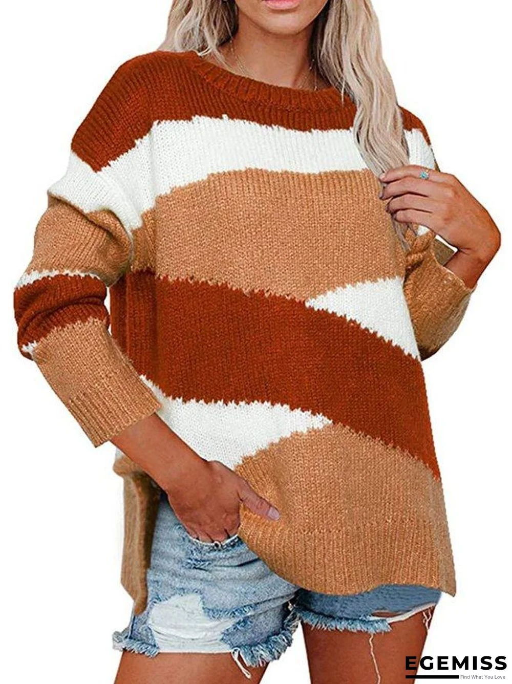 Crew Neck Sweater | EGEMISS