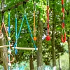 Outdoor Kids Climbing Rings Ladder, Preschool Vestibular Sensory Training Fitness Balance Equipment 