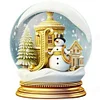 >SALE<5D DIY Full Round Drill Diamond Painting Christmas Crystal Balls J Decor 50x50cm