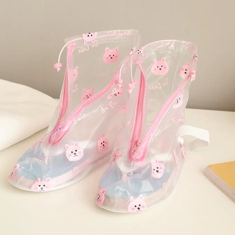 Cute Rainy Day Shoes Cover SP1811893