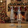 Nutcracker Acrylic Soap Pump Dispenser Refillable Gel Liquid Container for Home