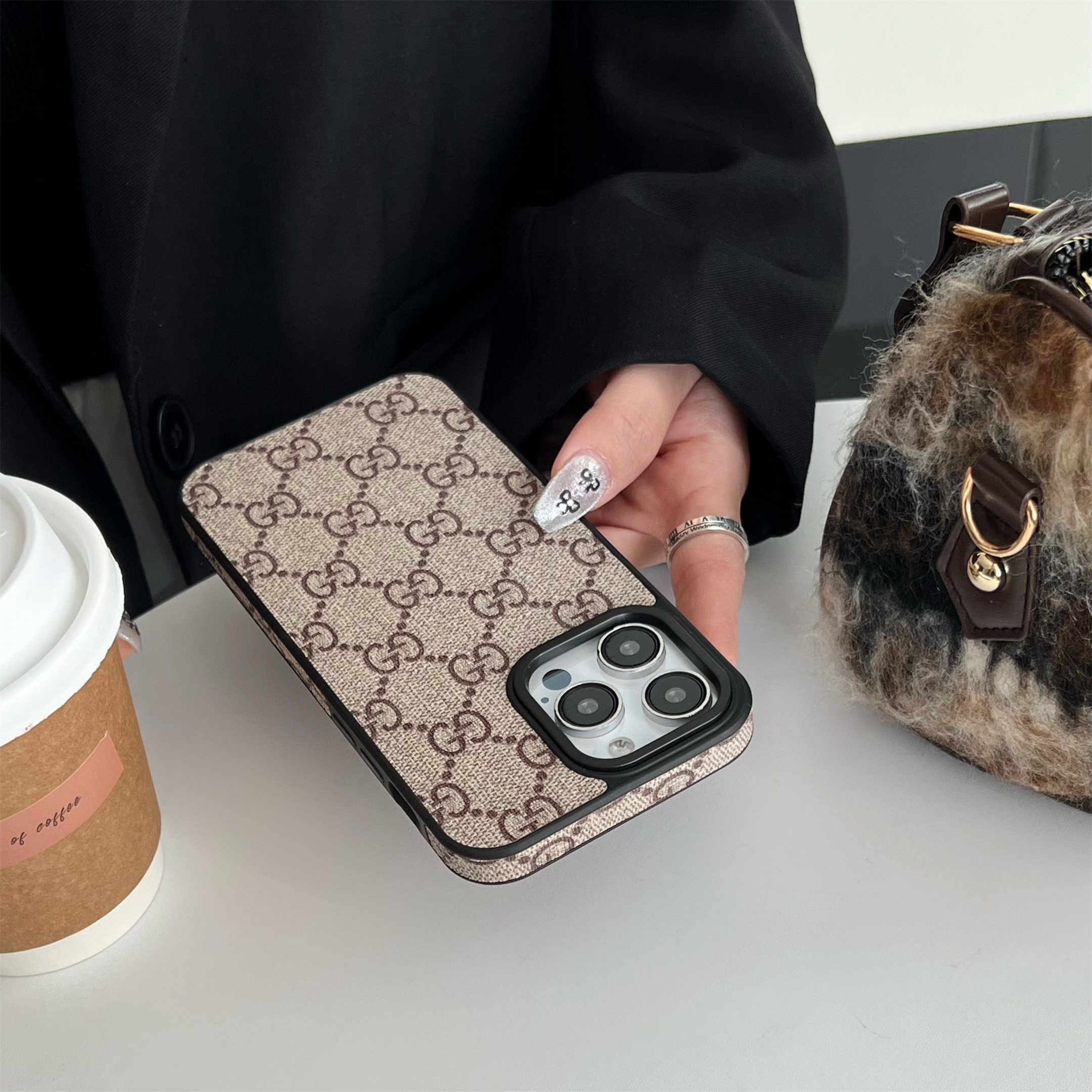 Gucci Signature Ophidia GG Canvas Phone Case Cover