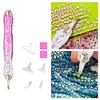 DIY Diamond Painting Stift Diamond Art Stift Diamond Painting Werkzeuge (8 Stück rosa)