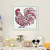 Chicken-11CT Stamped Cross Stitch 40*40cm/15.75*15.75in tapestrymarket