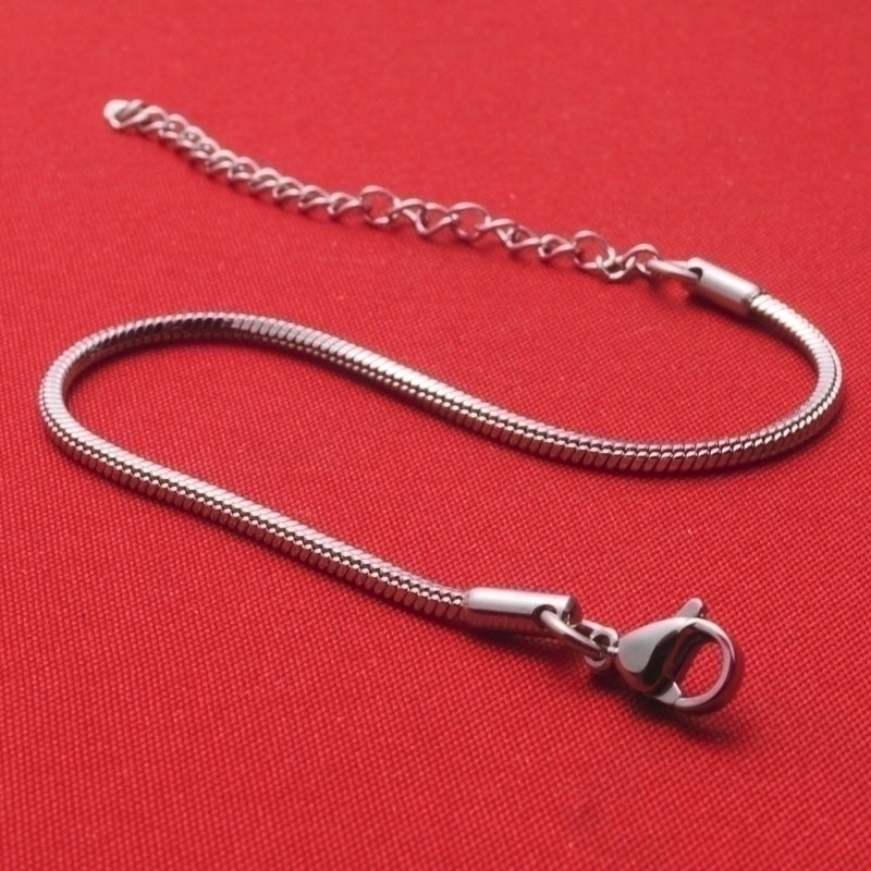 Minimalist Waves Stainless Steel Polishing Bracelets