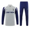 Tottenham Hotspur 25-26 1/4 Zip Tracksuit Gray Chandal