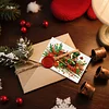 10PCS diy Weihnachten Diamant Kunst Kristall Rubbelkarte handgemachte Geschenkkarte (Auto)