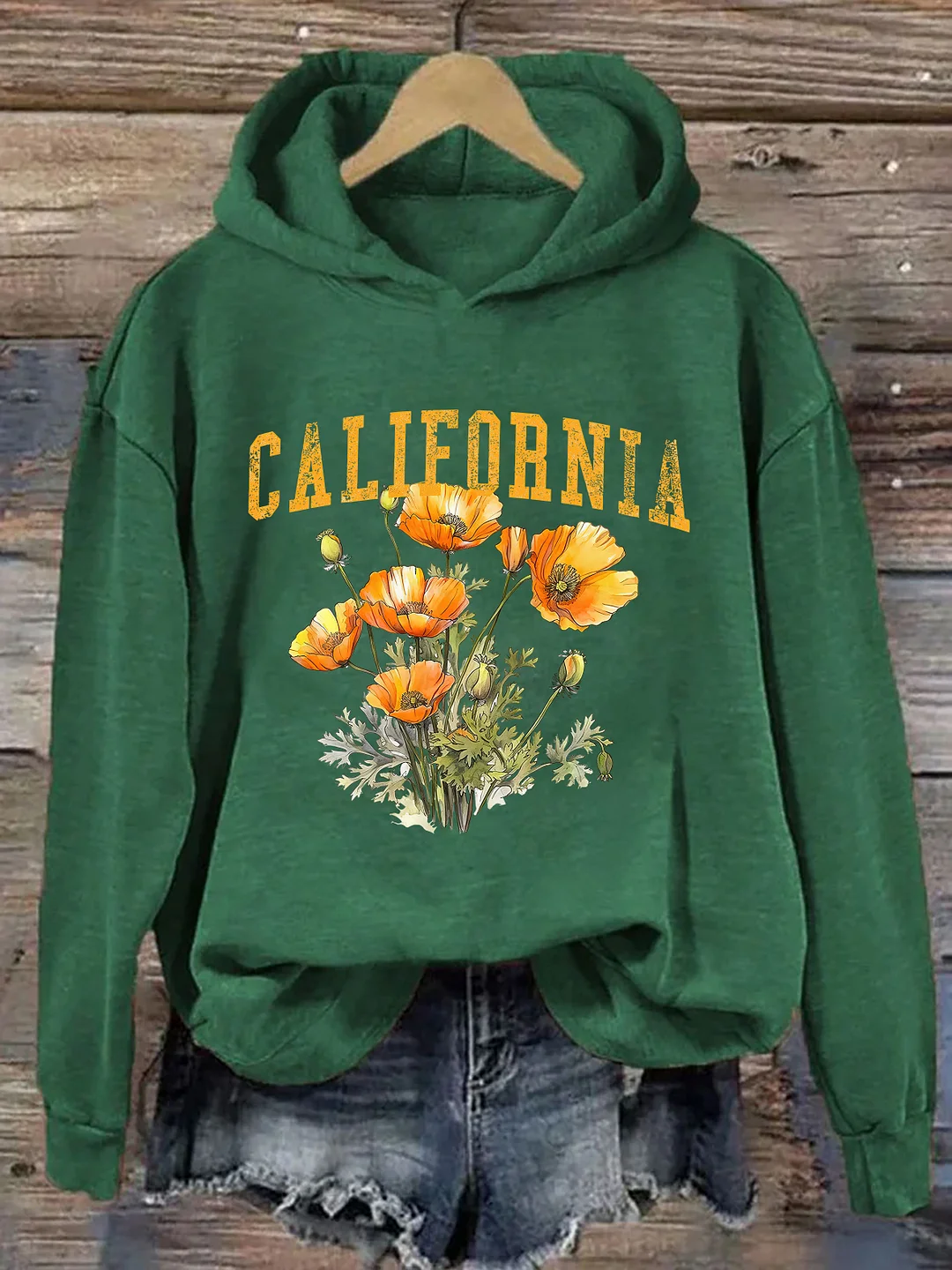 California State Flower Hoodie