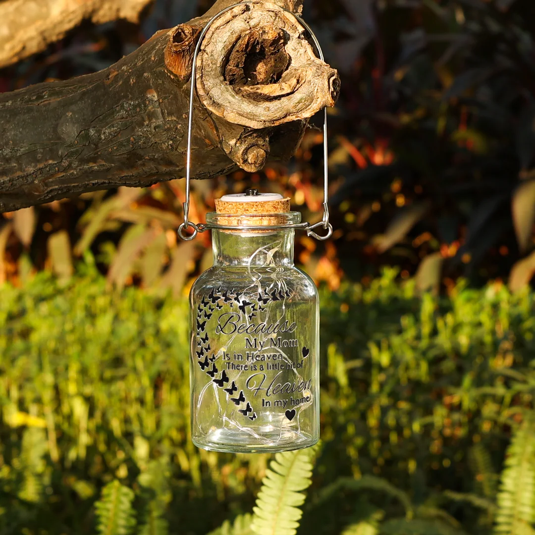 Personalized Luminous Wishing Bottle Custom Name Bottle Christmas Ornament Lost Of Lover ...