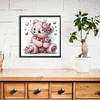 Heart Plush Bear - Crystal Rhinestone Diamond Painting