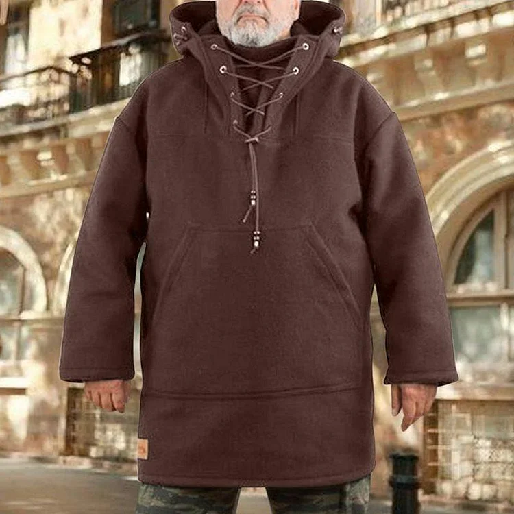 Men's Heavy Hooded Coat | 168DEAL