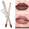 BIVANFE Lip Liner Cruelty Free Vegan Private Label Cosmetics Makeup Dark Brown Matte Waterproof Creamy Lipliner