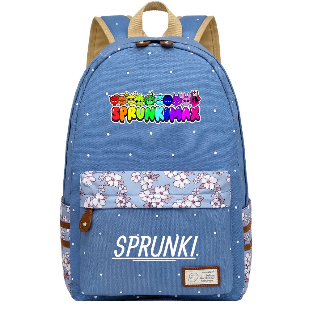Mayoulove Sprunki Kids Backpack Lightweight Durable Design for School and Outdoor Activities-Mayoulove