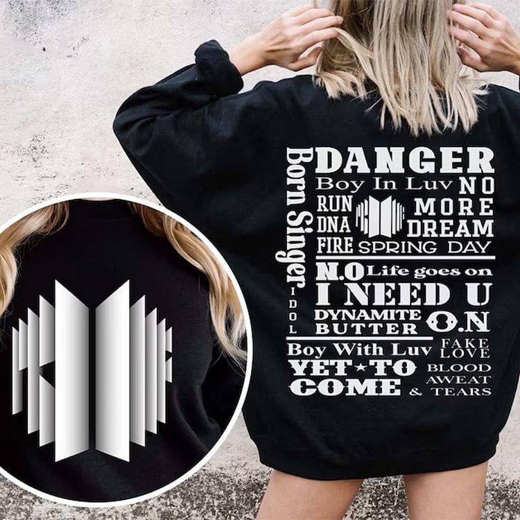 BTS Proof Logo Sweater