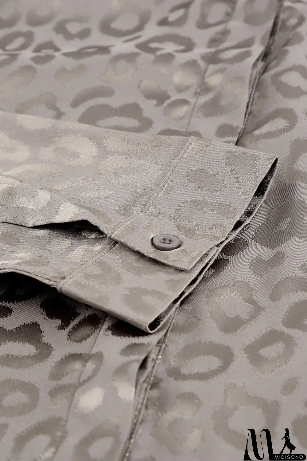 MidiSono - Embossed Button Shirt
