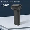 130000RPM Mini Turbo Violent Fan USB Charging Handheld Air Blower for Computer