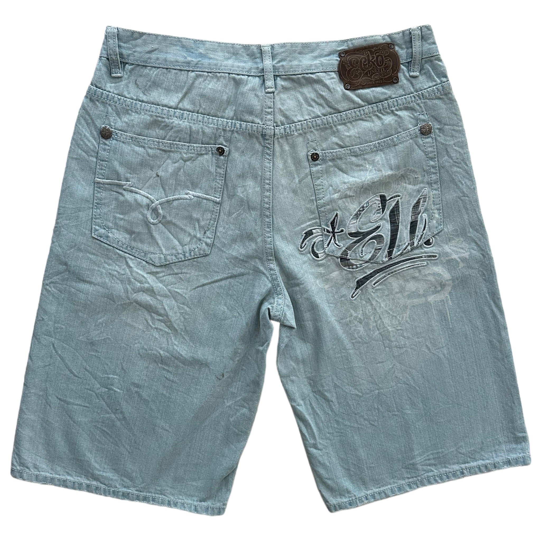 2000s Ecko Baggy Embroidered Jorts