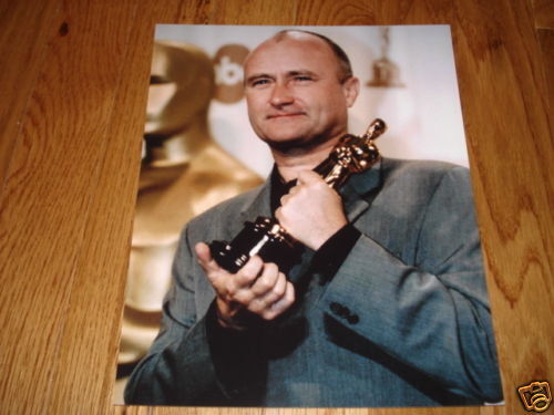 Phil Collins Genesis 8x10 Promo Photo Poster painting Color