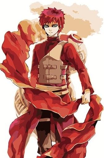 

Gaara Son of Desert – Animation Paint By Numbers - 40*50CM, 501 Original