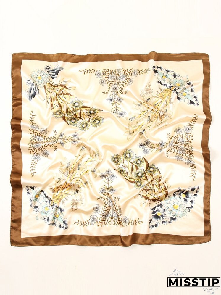 Flower Print Bandana