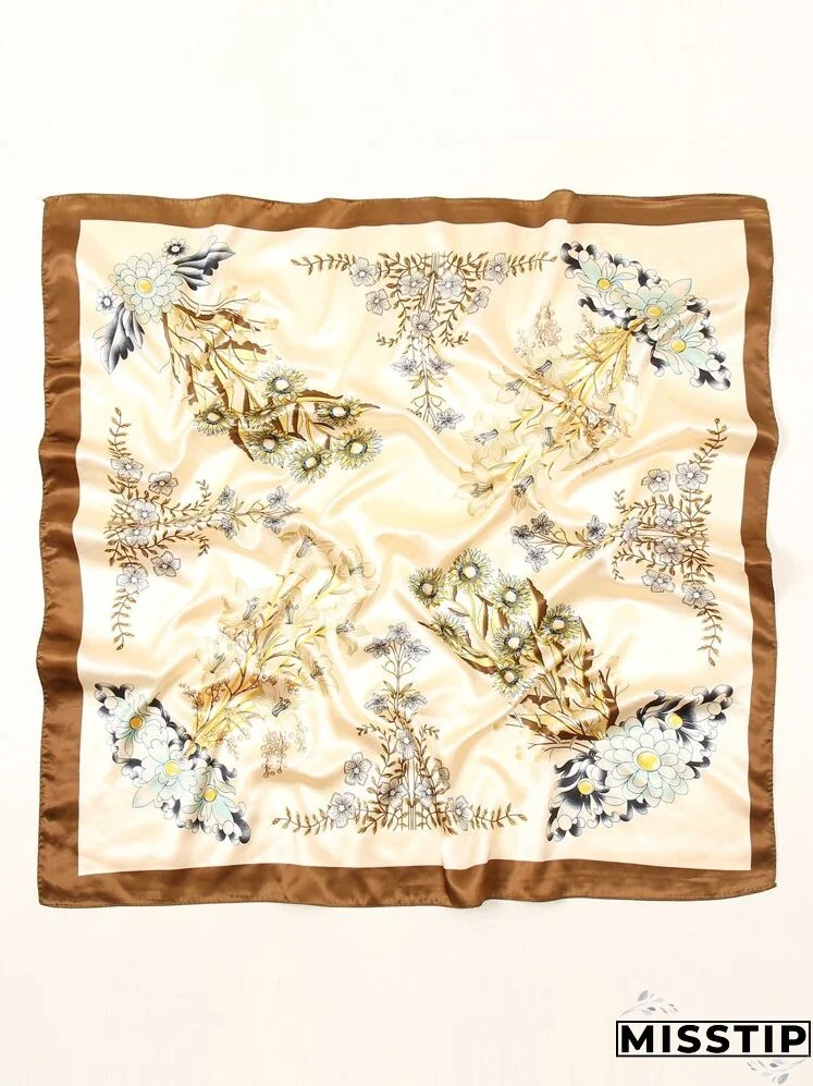 Flower Print Bandana