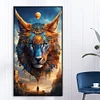 Diamond Painting-DIY Full Round Drill Lion(40*70CM)