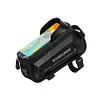 Bicycle Phone Front Frame Bag Waterproof Bike Phone Mount Pouch Bike Accessories