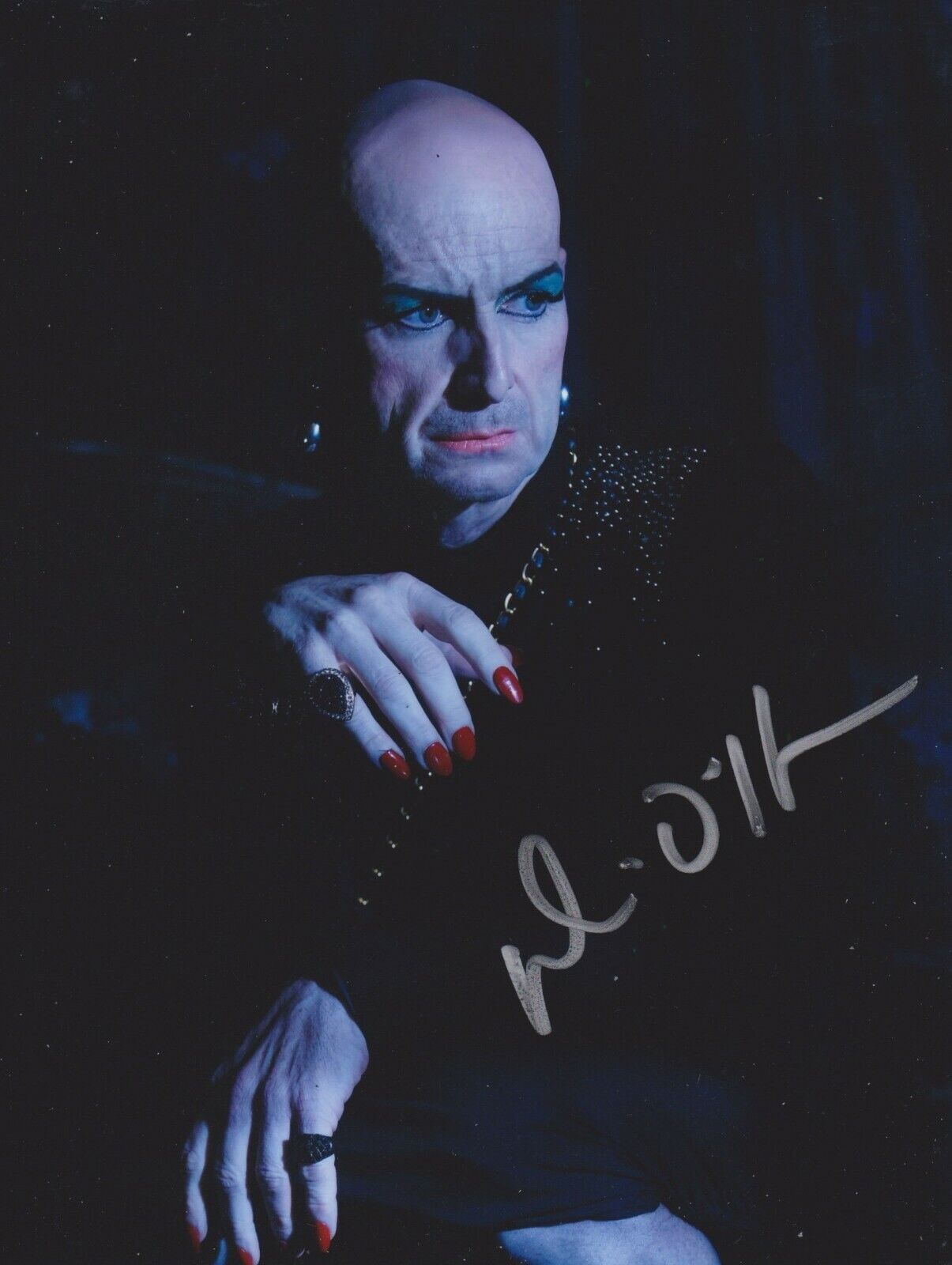 Denis O'Hare Signed American Horror Story 10x8 Photo Poster painting AFTAL