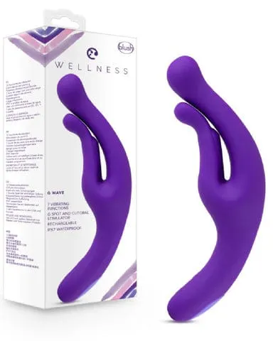 pornhint Pornhint Wellness G Wave Dual Stimulation Rabbit Vibrator With Handle