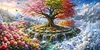 Luxury AB Velvet Diamond Painting Kit - Tree of Life
