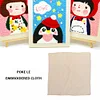 Cotton Monks Cloth Embroidery Needlework Fabric for Punch Needle Craft DIY