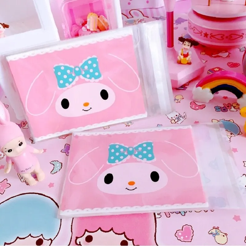 50pcs 100pcs 10*13cm Cartoon Cute Rabbit Candy Cookie Bags Wedding Candy Bags Gift Opp Bags Food Packing Party Easter Favors