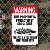 Warning - Vintage Metal Signs(12*16Inch) - Warning