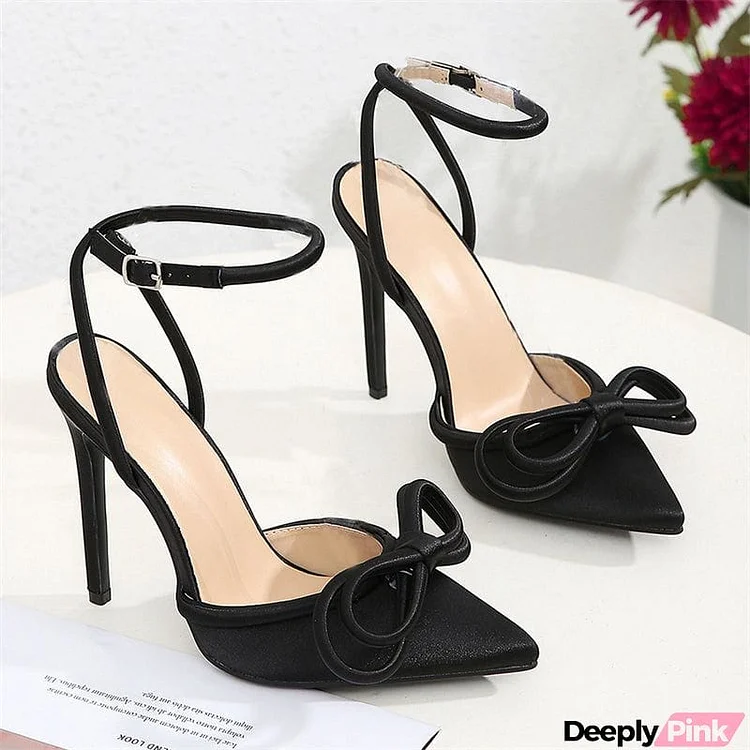 Women's Elegant High Heels Strappy Wedding Banquet Pumps