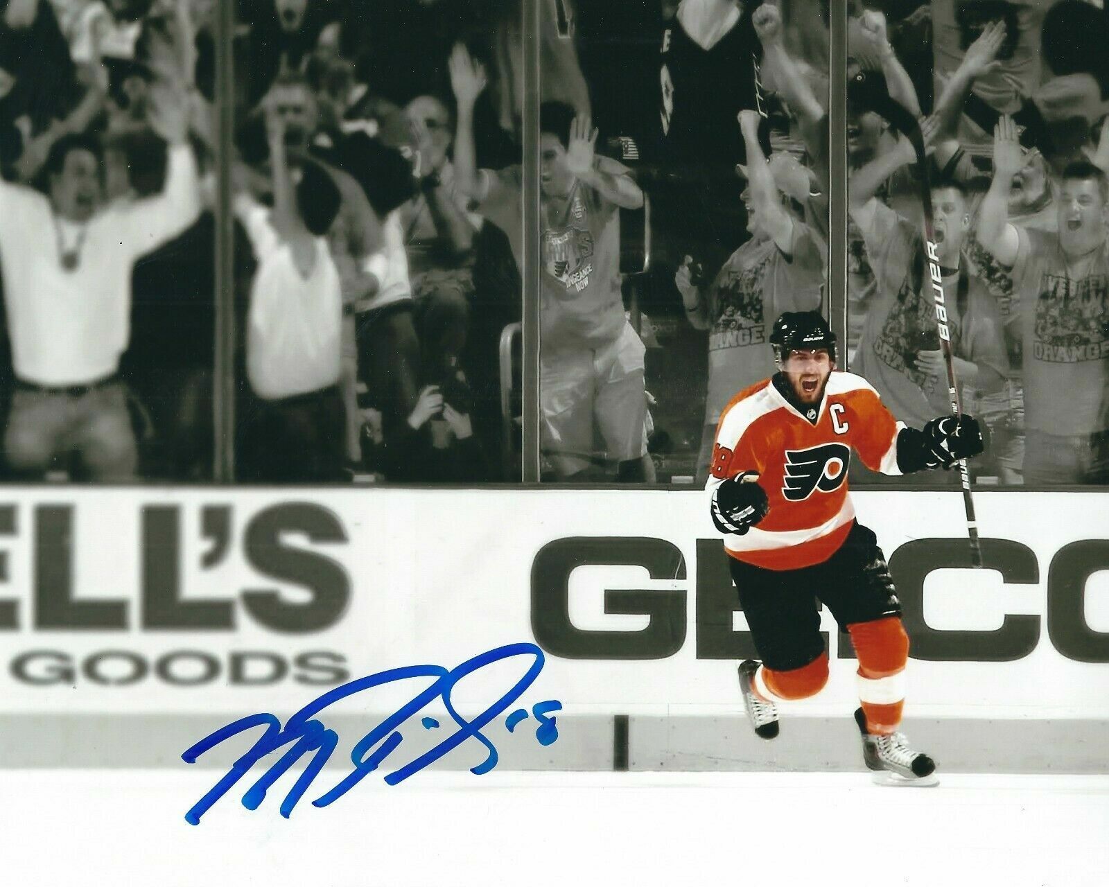 Mike Richards Autographed Signed 8x10 Photo Poster painting ( Flyers HOF ) REPRINT