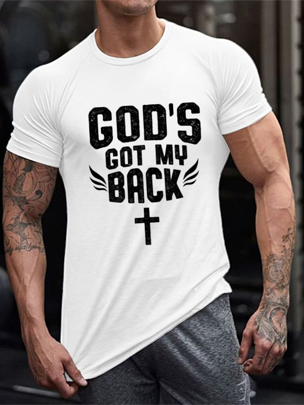 God's got my back Men's T-shirt
