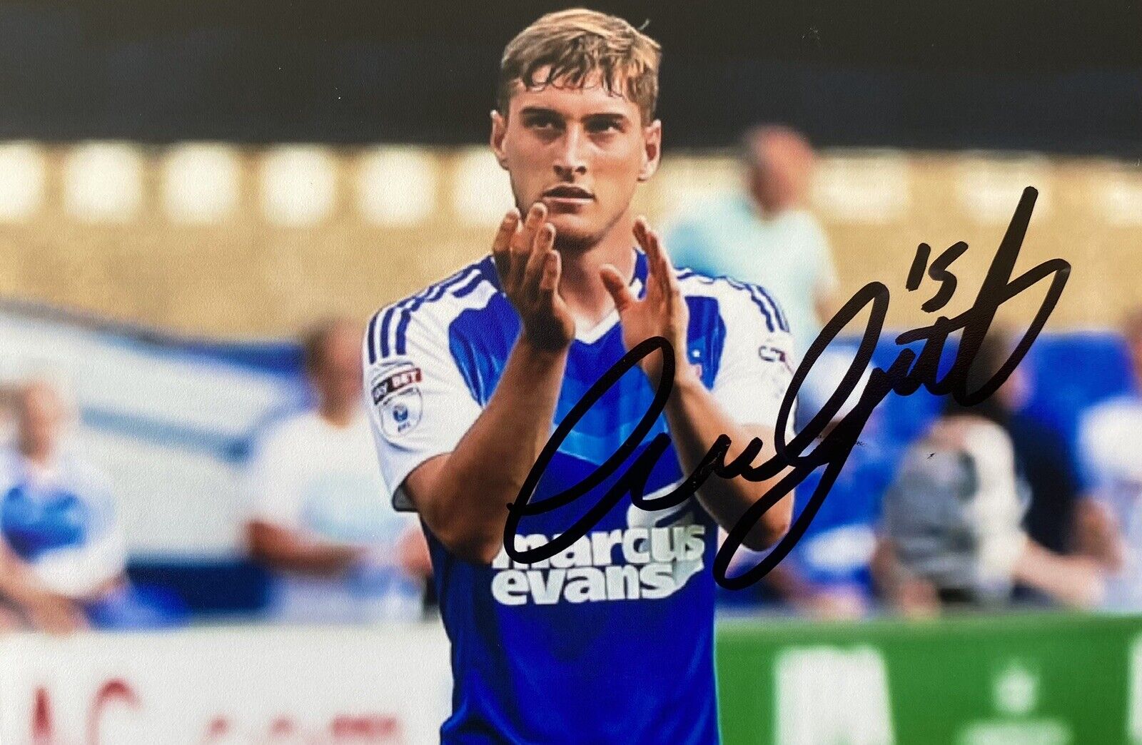 Conor Grant Genuine Hand Signed Ipswich Town 6X4 Photo Poster painting