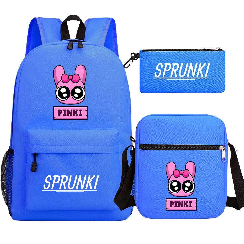 Mayoulove Sprunki Backpack Lightweight Design with Multiple Pockets for School Adventures-Mayoulove