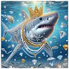 Diamond Painting-DIY Crystal Rhinestonet Shark