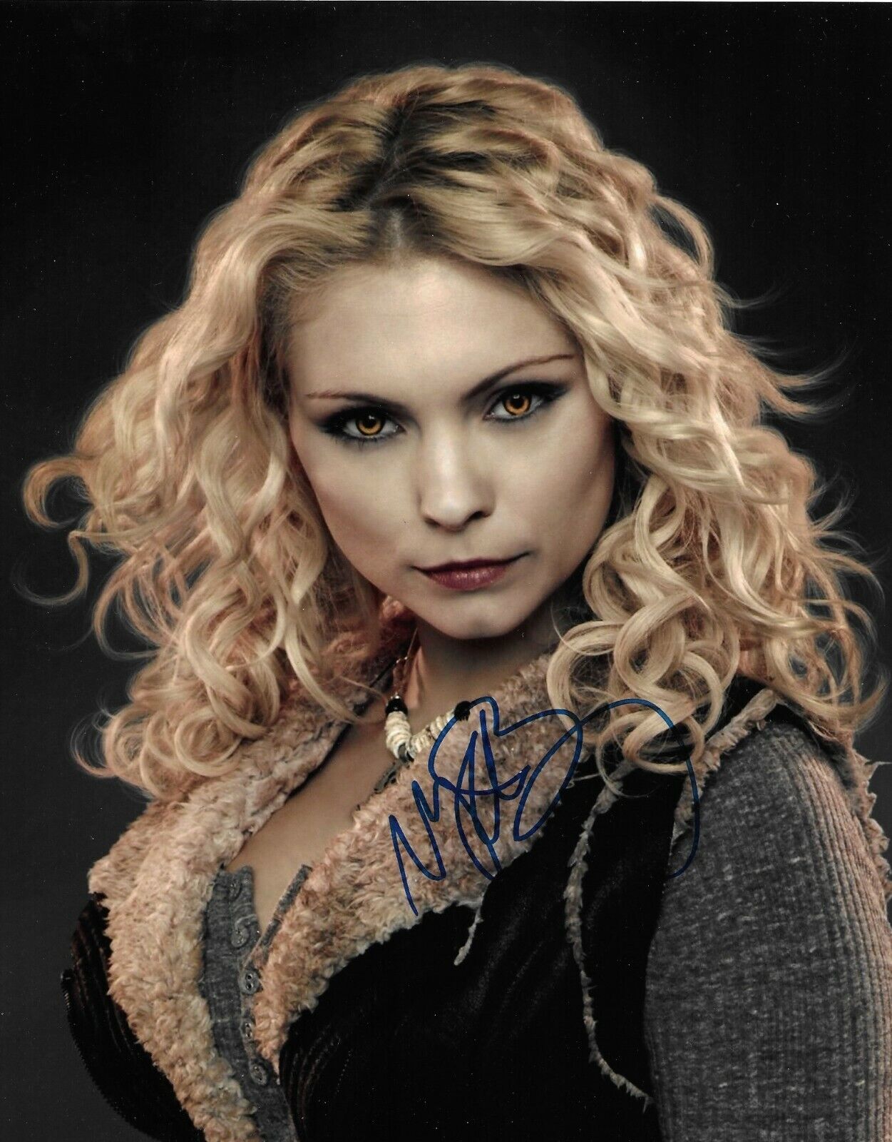 Myanna Buring Signed Twilight 10x8 Photo Poster painting AFTAL