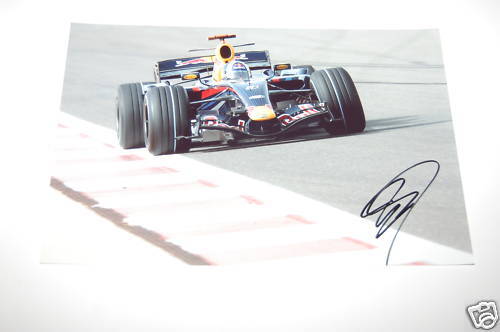 David Coulthard Hand Signed Photo Poster painting 12x8.