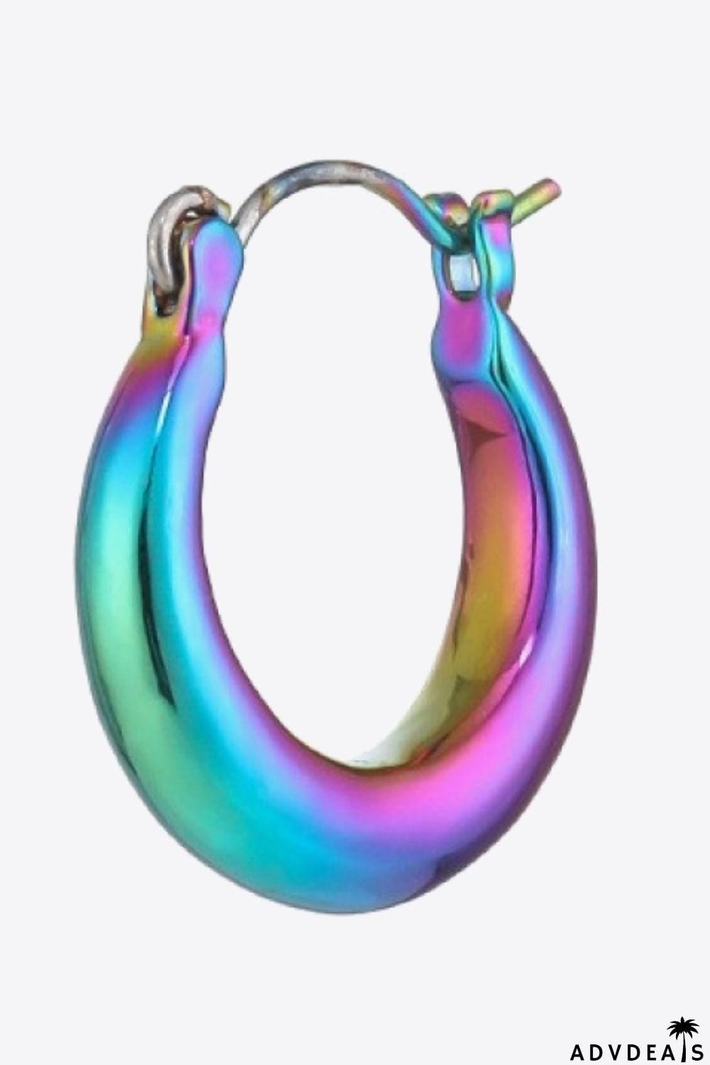 Darling Heart Multicolored Huggie Earrings